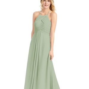 NEW Azazie Ginger bridesmaid dress in dusty sage
